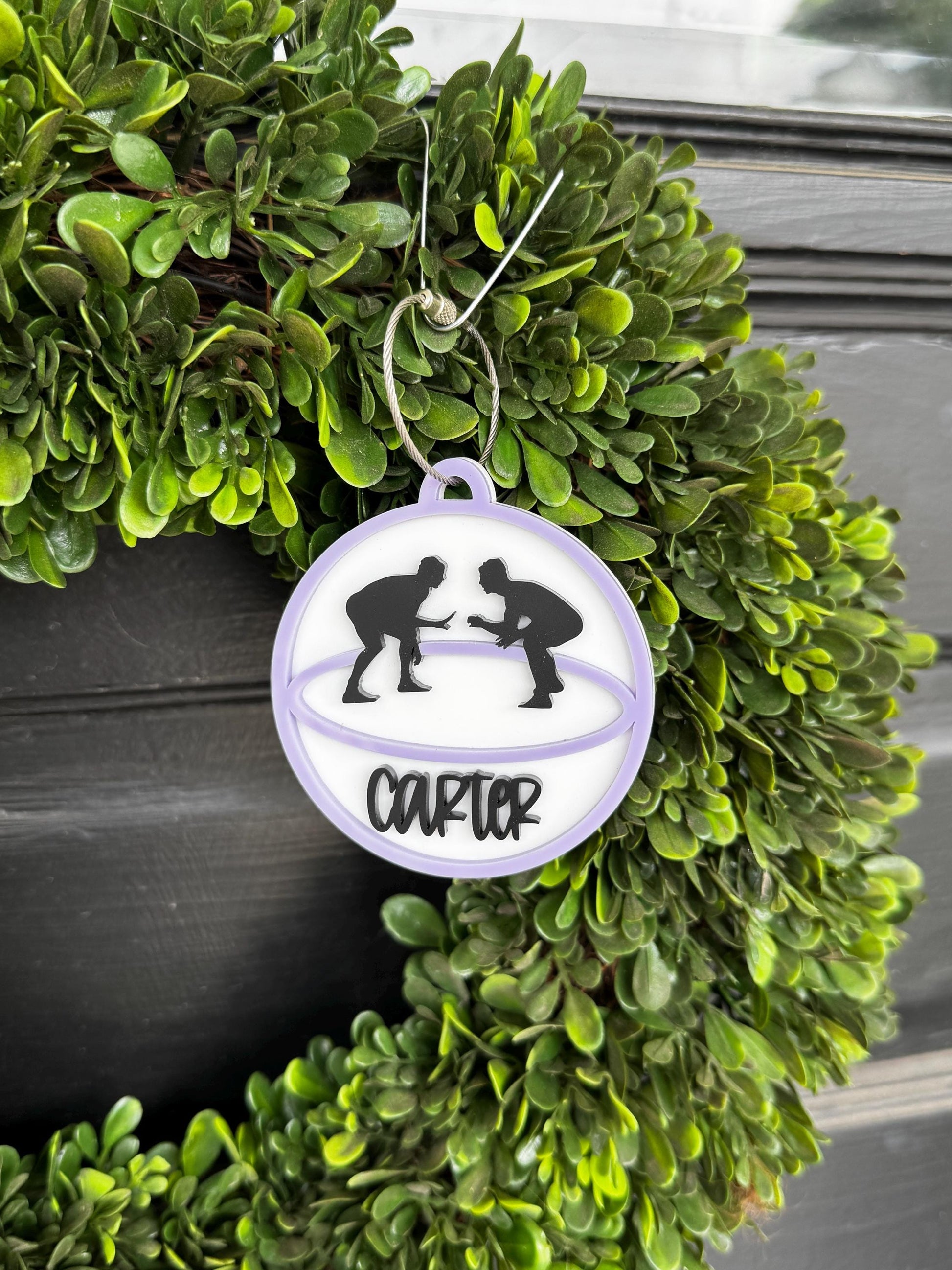 Wrestling Bag Tag for Kids Custom Name Wrestling Keychain Personalized Wrestling Gift Wrestling Coach Gift Wrestling Stocking Stuffer