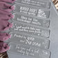 True Crime Acrylic Bookmark Psychological Thriller Bookmark True Crime Lover Gift Gift for Thriller Reader Reader Gift Gift for Book Lover