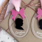 Silhouette Ornament Custom Ornament Keepsake Child Ornament Sentimental Gift Ornament Silhouette of Child Ornament for Kids Gift for Grandma