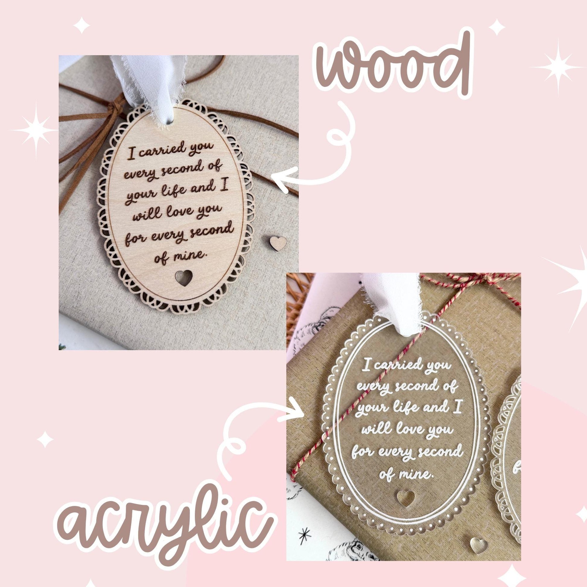 Pregnancy Loss Ornament for Infant Loss Memorial Ornament Sentimental Gift Keepsake Ornament Gift for Miscarriage Ornament Baby Loss Gift