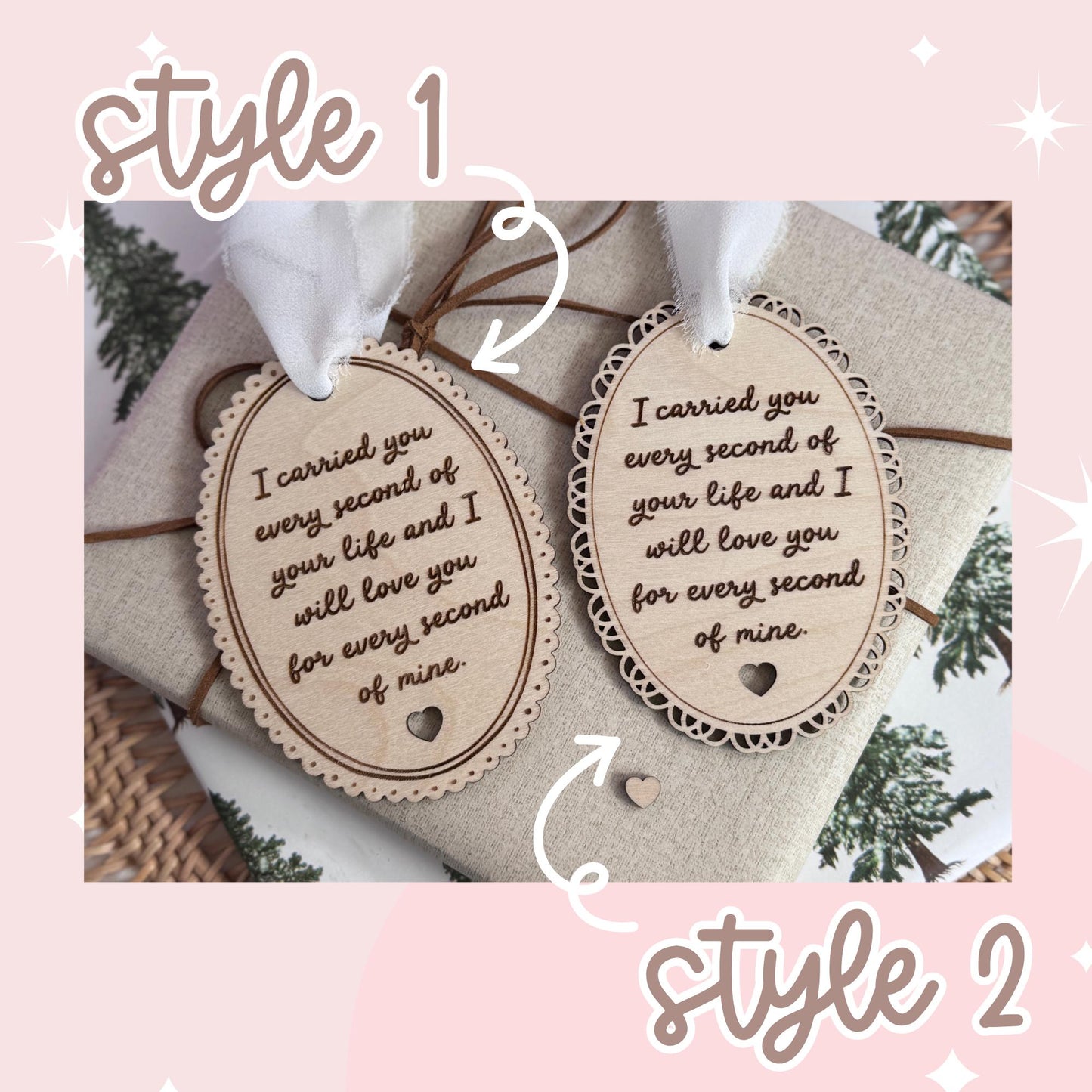 Pregnancy Loss Ornament for Infant Loss Memorial Ornament Sentimental Gift Keepsake Ornament Gift for Miscarriage Ornament Baby Loss Gift