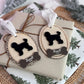 Pet Ornament Custom Ornament Laser Made Ornament Dog Silhouette Ornament Sentimental Gift Pet Owner Gift Keepsake Ornament Handmade Ornament