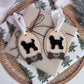 Pet Ornament Custom Ornament Laser Made Ornament Dog Silhouette Ornament Sentimental Gift Pet Owner Gift Keepsake Ornament Handmade Ornament