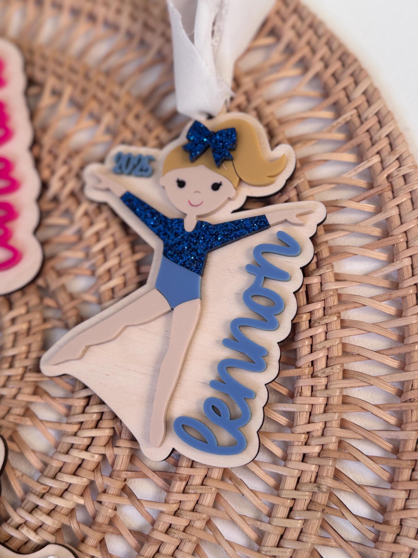 Gymnastics Ornament for Custom Gymanst Gift or Keepsake