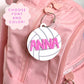 Volleyball Bag Tag | Personalized Bag Tag | Volleyball Keychain | Volleyball Gift | Gift for Boy | Gift for Girl | Stocking Stuffer