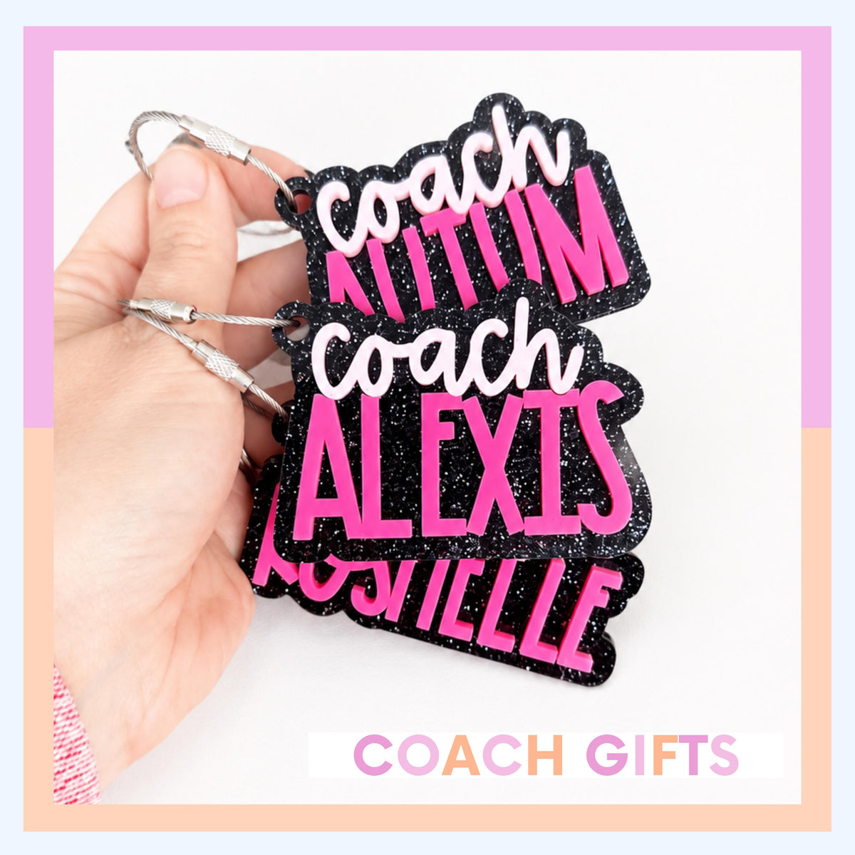 Teacher Gift | Personalized Bag Tag | Personalized Gift | Backpack Tag | Gift for Teacher | Bogg Bag Tag | Stocking Stuffer