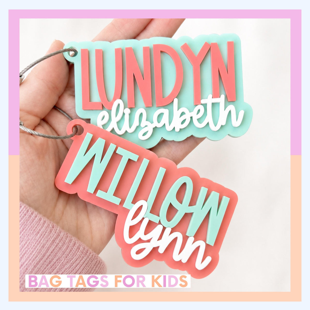 Teacher Gift | Personalized Bag Tag | Personalized Gift | Backpack Tag | Gift for Teacher | Bogg Bag Tag | Stocking Stuffer