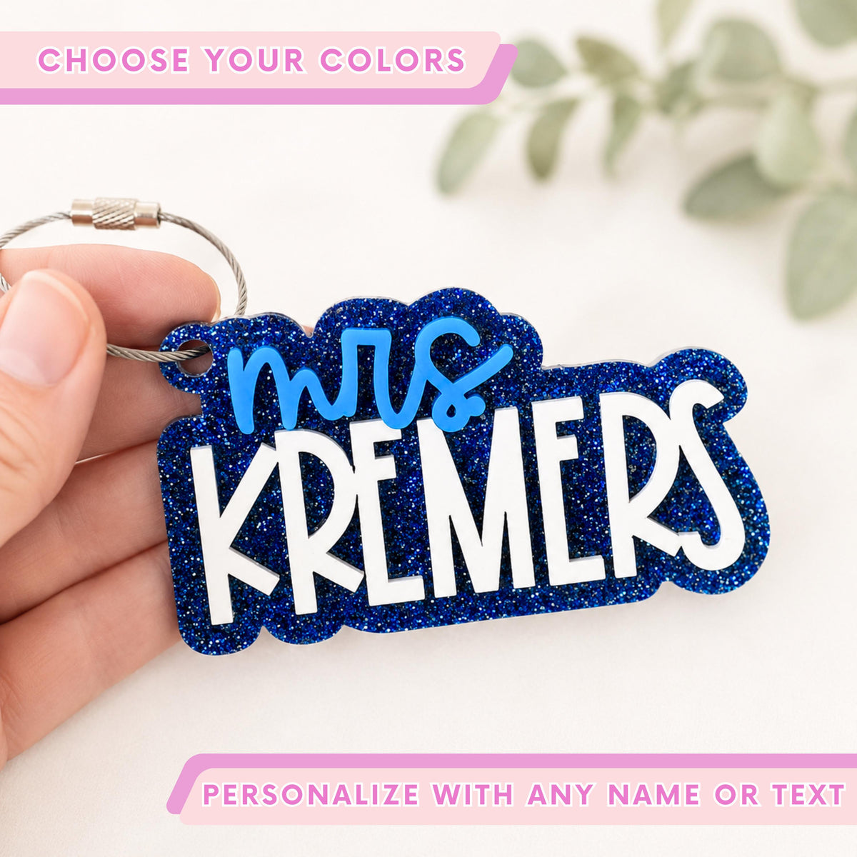 Teacher Gift | Personalized Bag Tag | Personalized Gift | Backpack Tag | Gift for Teacher | Bogg Bag Tag | Stocking Stuffer
