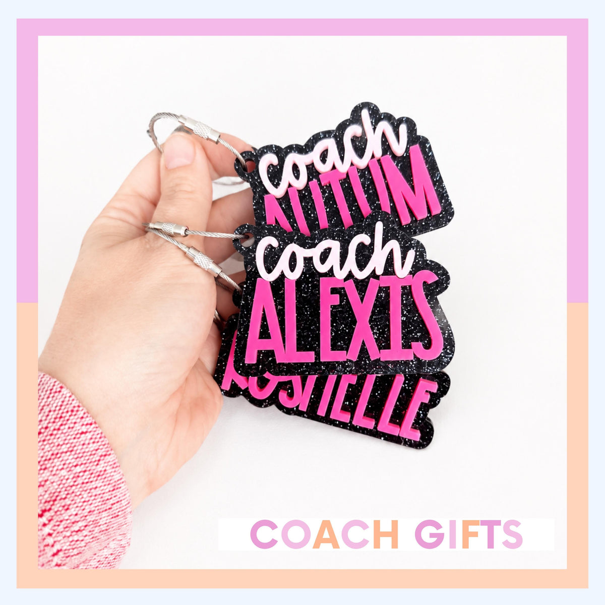 Teacher Gift | Personalized Bag Tag | Personalized Gift | Backpack Tag | Gift for Teacher | Bogg Bag Tag | Stocking Stuffer