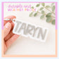 Personalized Keychain | Personalized Bag Tag | Personalized Gift | Backpack Tag | Gift for Boy/Girl | Bogg Bag Tag | Stocking Stuffer