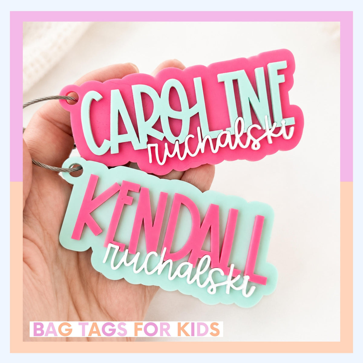 Teacher Gift | Personalized Bag Tag | Personalized Gift | Backpack Tag | Gift for Teacher | Bogg Bag Tag | Stocking Stuffer
