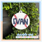 Baseball Bag Tag Personalized Gift for Boy Stocking Stuffer Custom Acrylic Sports Keychain Baseball Player Gift for Baseball Coach