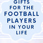 Football Bag Tag Personalized Gift Custom Name Backpack Keychain for Player Sports Gear Tag for Football Team Gift Idea Stocking Stuffer