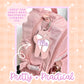 Dance Team Gift Personalized Ballet Bag Tag Custom Acrylic Keychain Monogram Name Label Studio Colors Design Dancer Girl Birthday Present Ballerina Class Accessory Lightweight Durable Material Easy Attachment Bag Identification Charm Dance