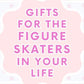 Figure Skating Keychain Skate Team Gift for Girl Stocking Stuffer Figure Skating Bag Tag Personalized Gift Luggage Bag Tag for Ice Skater