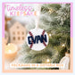 Acrylic Ornament Personalized Baseball Player Gift Custom Christmas Decoration Team Member Keepsake Holiday Present Boy Stocking Stuffer Baseball Season Recognition Durable Quality Construction Custom Name Number Design Perfect Tree Display