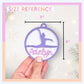 Gymnastics Ornament Personalized Gift for Gymnast Christmas Ornament Custom Acrylic Sports Ornament Gymnastics Team Gift Stocking Stuffer