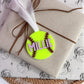 Softball Ornament Personalized Gift Acrylic Christmas Ornament Custom Softball Stocking Stuffer Softball Player Gift for Softball Coach