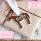 Personalized Horseback Riding Ornament Custom Christmas Tree Decoration Acrylic Keepsake Gift For Equestrian Rider Custom Name Colors Durable Laser Cut Design Perfect Holiday Present Trainer Appreciation Gift Lightweight Hanging Display