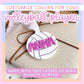 Volleyball Player Gift Custom Ornament Personalized Name Number Design Team Keepsake Christmas Holiday Decoration Acrylic Material Construction Coach Appreciation Present Team Memento Award Stocking Stuffer Gift Custom Team Colors
