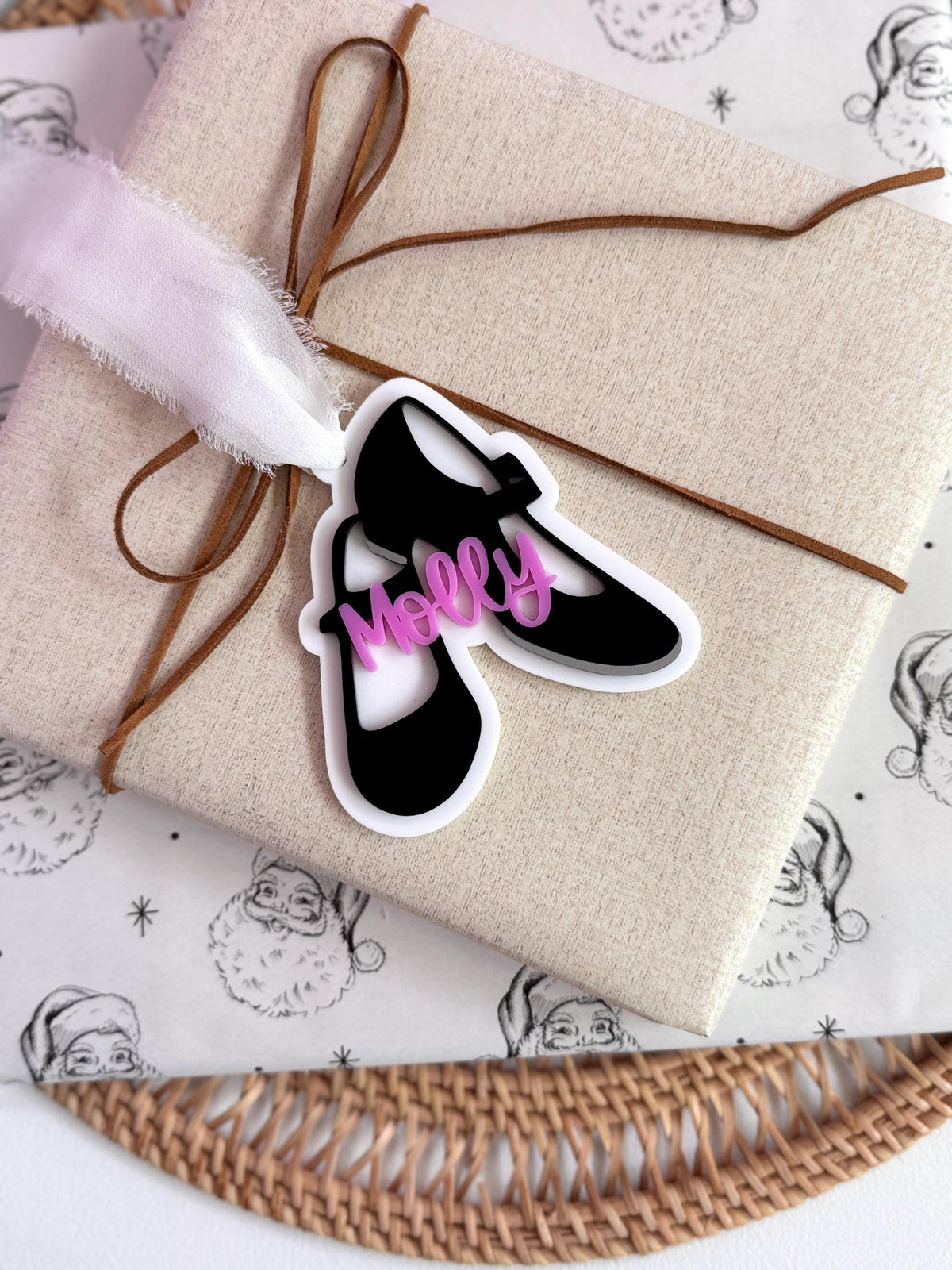 Tap Dance Ornament for Tap Dancer Gift for Dancer Ornament Personalized Ornament for Girl Stocking Stuffer Christmas Ornament for Dance Mom