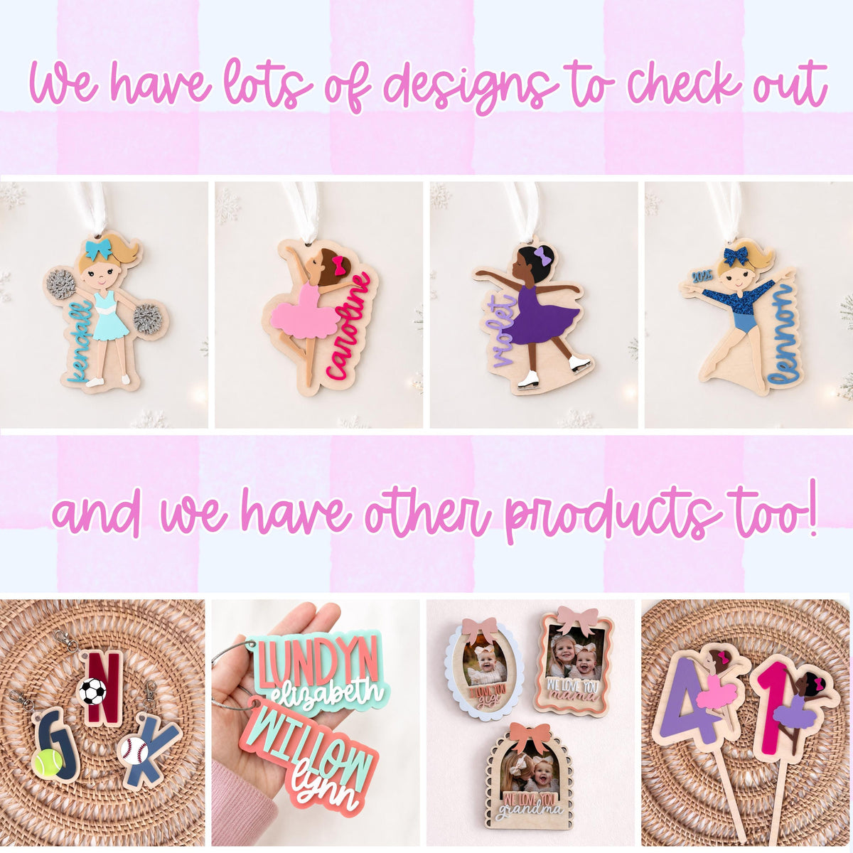 Tennis Christmas Ornament for Tennis Team Gift for Tennis Player Personalized Keepsake Acrylic Backpack Tag Birthday Present for Athlete