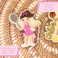 Tennis Christmas Ornament for Tennis Team Gift for Tennis Player Personalized Keepsake Acrylic Backpack Tag Birthday Present for Athlete