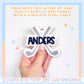 Team Gift Ideas Personalized Bag Tag Custom Name Acrylic Keychain Golf Equipment Identification Marker Youth Sports Organization Perfect Coach Appreciation Present Birthday Party Favor Durable Design Backpack Luggage Marker Colorful