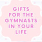 Gymnastics Bag Tag Personalized Gift for Gymnast Backpack Custom Bag Monogram Luggage Tag Acrylic Name Keychain Stocking Stuffer Gymnastics