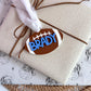 Football Ornament Personalized Gift Custom Christmas Ornament for Player Acrylic Sports Ornament Football Team Gift Idea Stocking Stuffer
