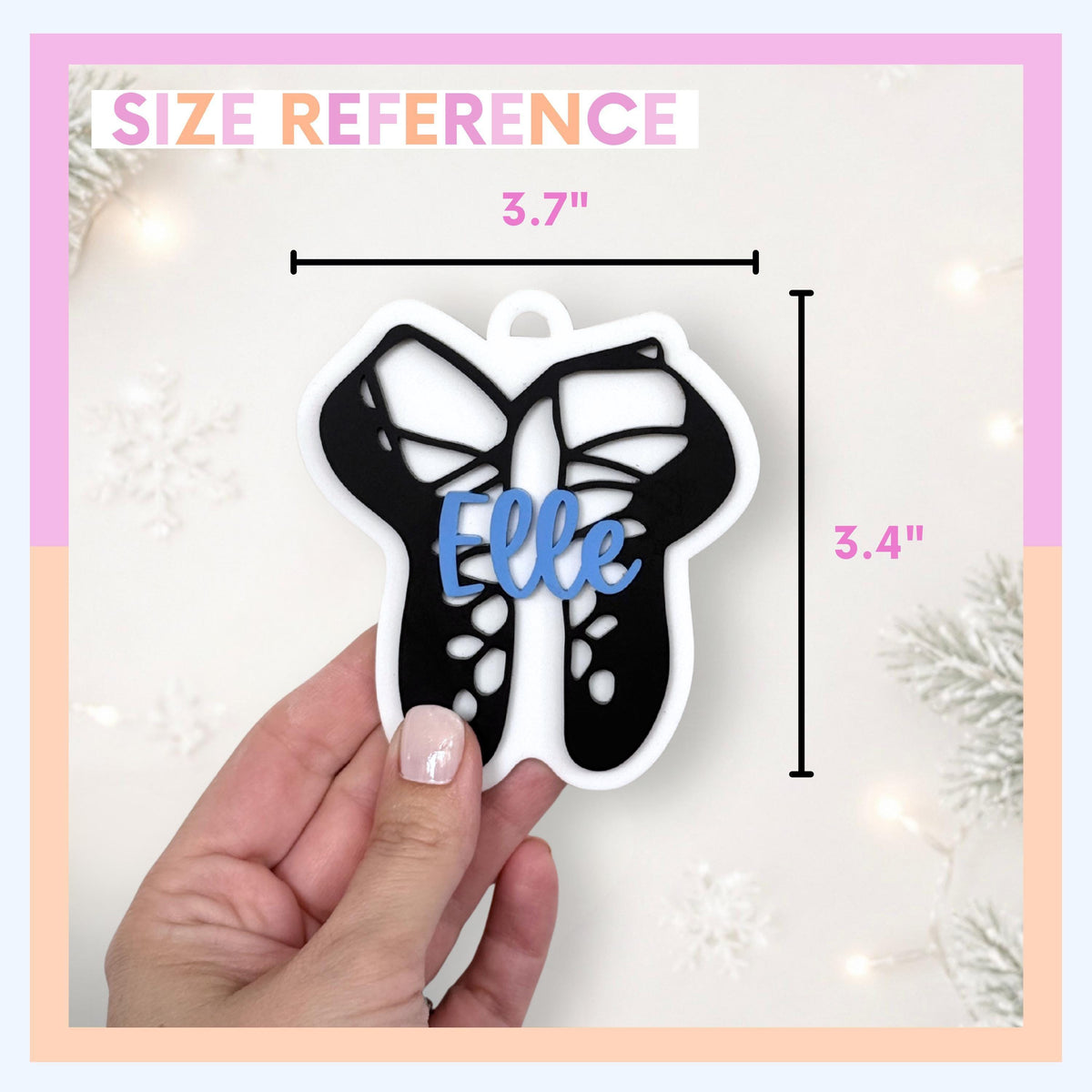 Irish Dance Ornament Personalized Gift Christmas Keepsake Ghillies Custom Gift for Dance Mom Stocking Stuffer Feis Competition Memento