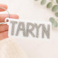 Personalized Acrylic Keychain Custom Name Gift for Kids Backpack Tag Monogram Bag Charm Identification Stocking Stuffer Birthday Present