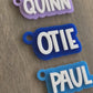 Personalized Keychain | Personalized Bag Tag | Personalized Gift | Backpack Tag | Gift for Boy/Girl | Bogg Bag Tag | Stocking Stuffer