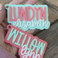 Personalized Keychain | Personalized Bag Tag | Personalized Gift | Backpack Tag | Gift for Boy/Girl | Bogg Bag Tag | Stocking Stuffer