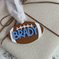 Football Ornament Personalized Gift Custom Christmas Ornament for Player Acrylic Sports Ornament Football Team Gift Idea Stocking Stuffer