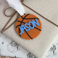 Basketball Ornament Personalized Custom Basketball Player Gift for Sports Team Christmas Ornament Stocking Stuffer Basketball Coach Gift