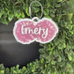 Poms Bag Tag for Kids Custom Name Poms Keychain Personalized Poms Team Gift Poms Coach Gift Poms Gift for Girl Gift for Boy Stocking Stuffer