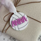 Volleyball Ornament Personalized Christmas Gift Volleyball Player Team Keepsake Coach Appreciation Present Custom Stocking Stuffer for Kids
