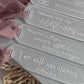 Bible Verse Acrylic Bookmark with Biblical Quote Religious Book Gift Church Gift Thoughtful Gift Kind Gift for Reader Gift for Book Lover