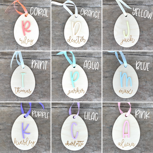 Easter Egg Tag
