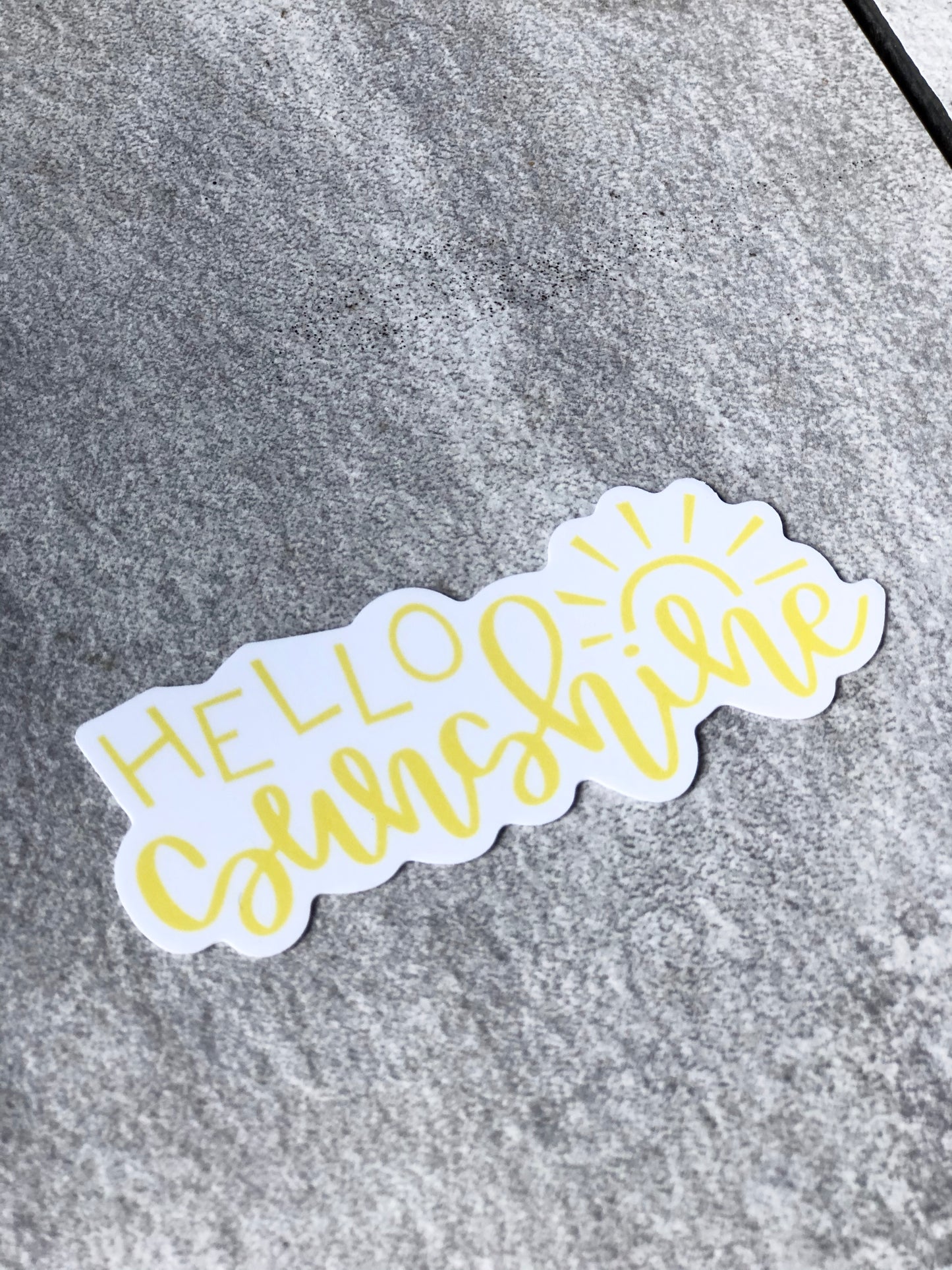 Hello Sunshine Sticker