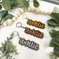Auntie Acrylic Keychain