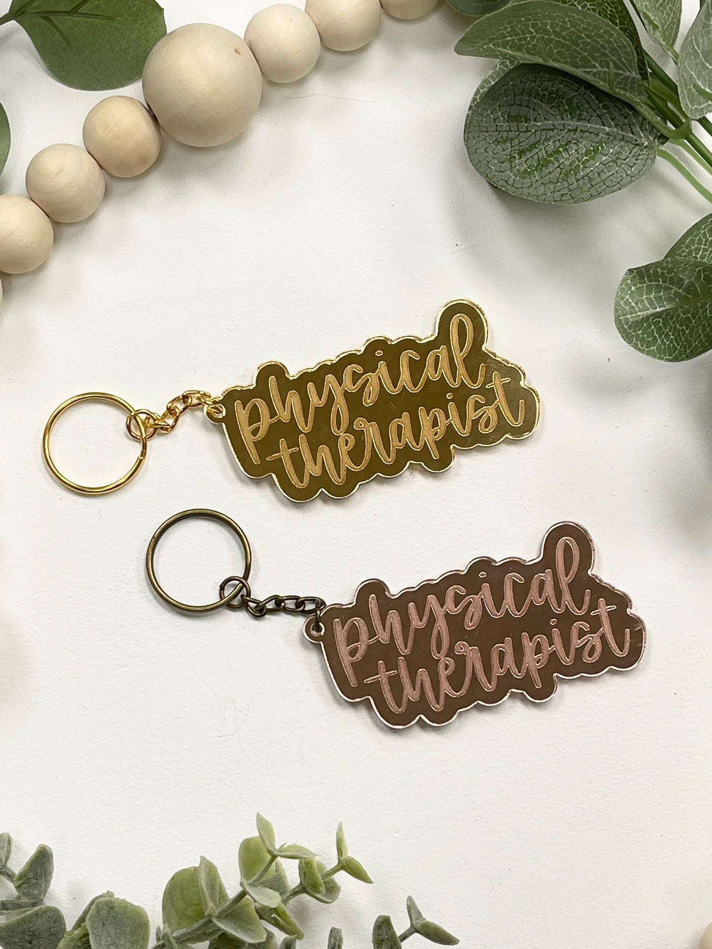 Physical Therapist Acrylic Keychain