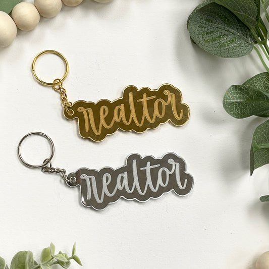 Realtor Acrylic Keychain