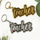 Teacher Acrylic Keychain