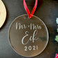 Mr + Mrs Ornament