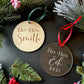 Mr + Mrs Ornament