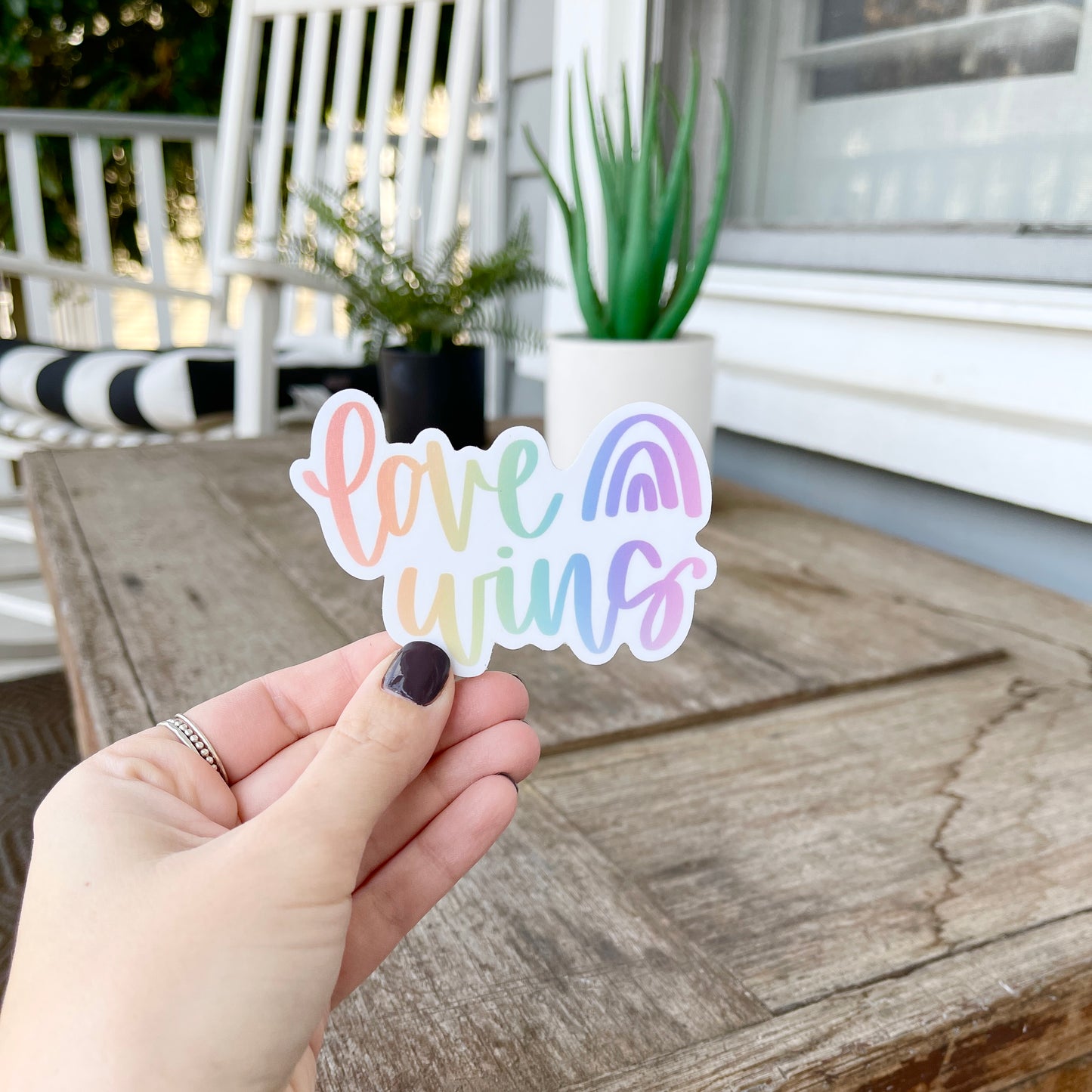 Love Wins Sticker