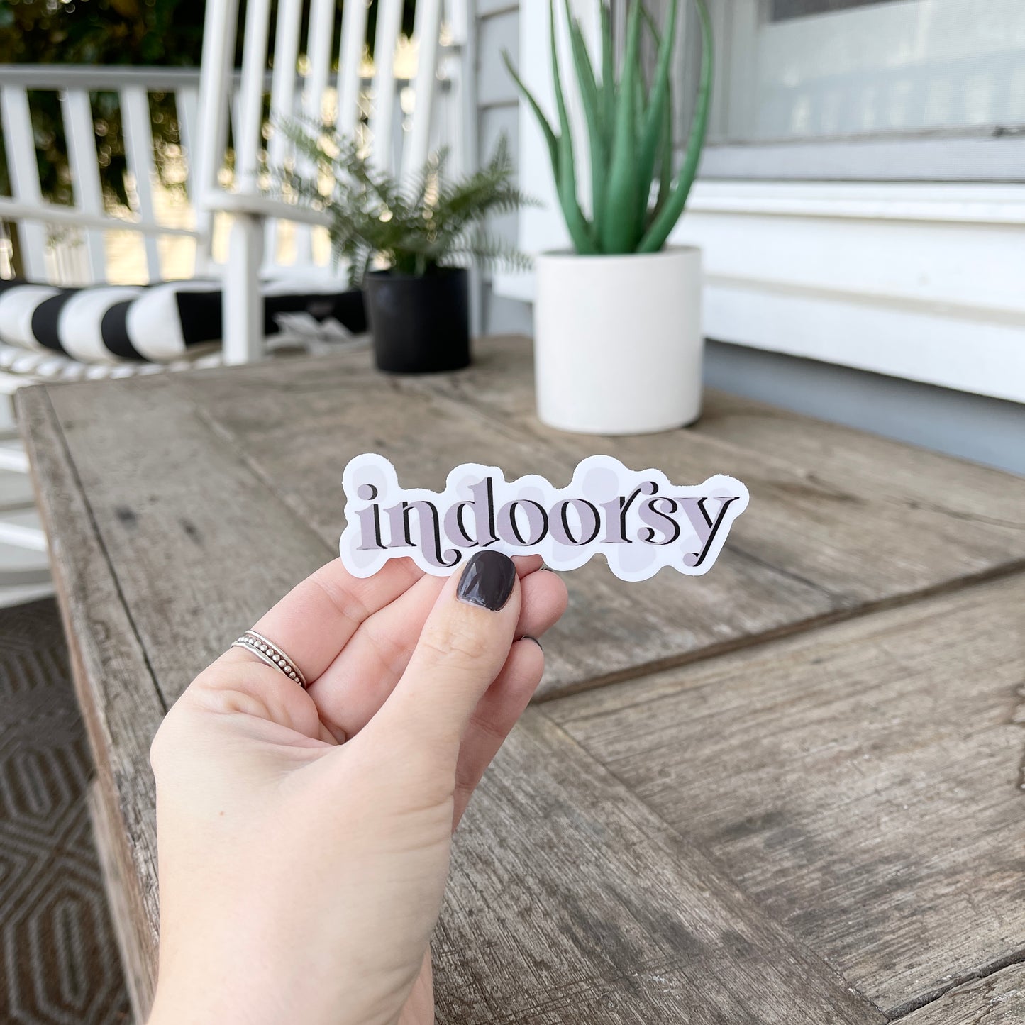 Indoorsy Sticker