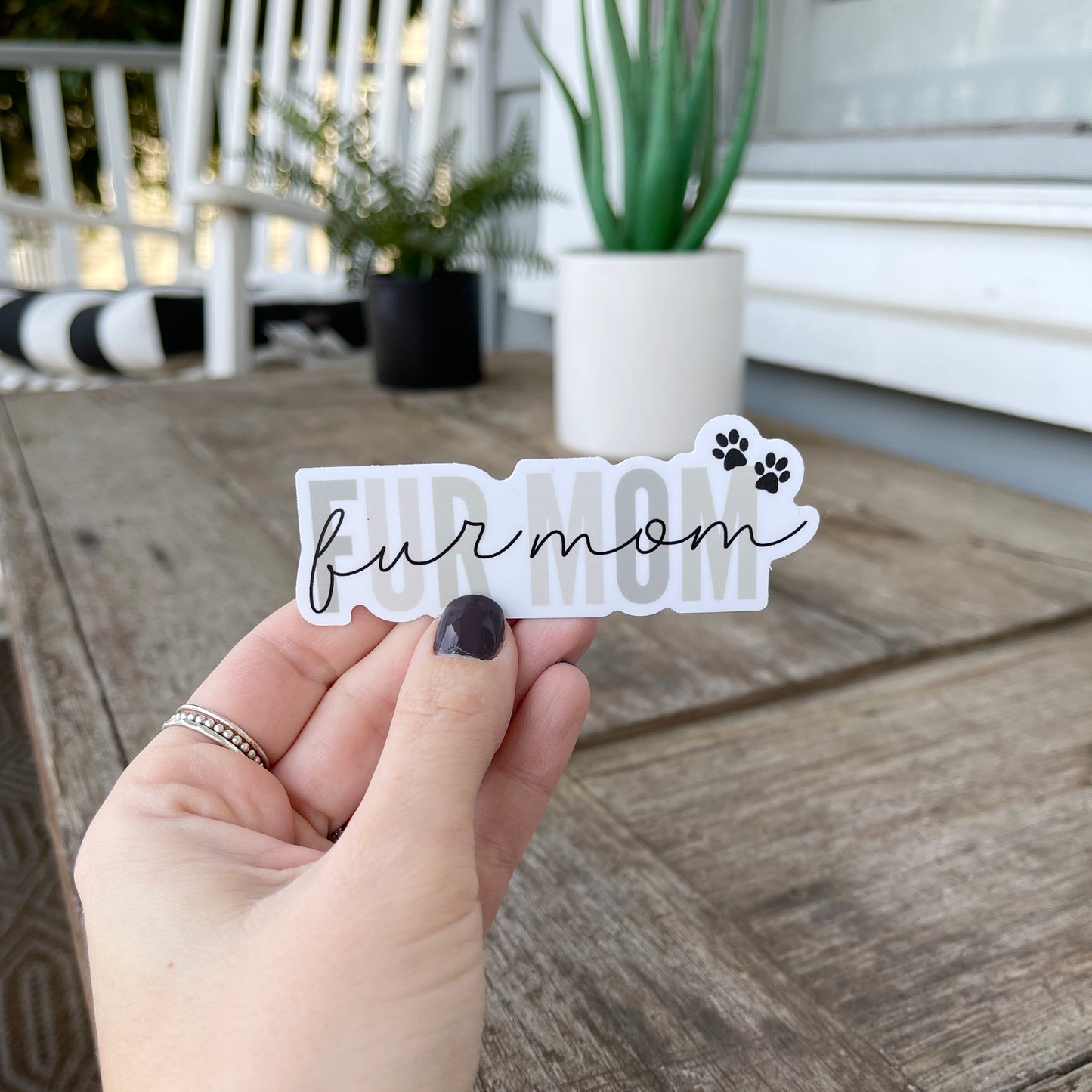 Fur Mom Sticker